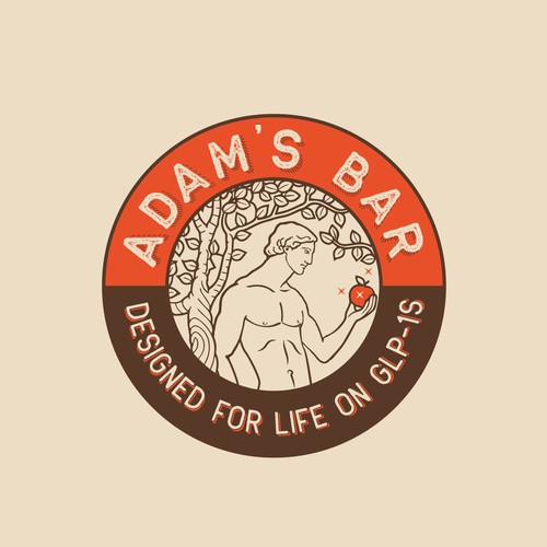 Adams Bar - Nutrition Bar for GLP1 patients Design by NB Grafix