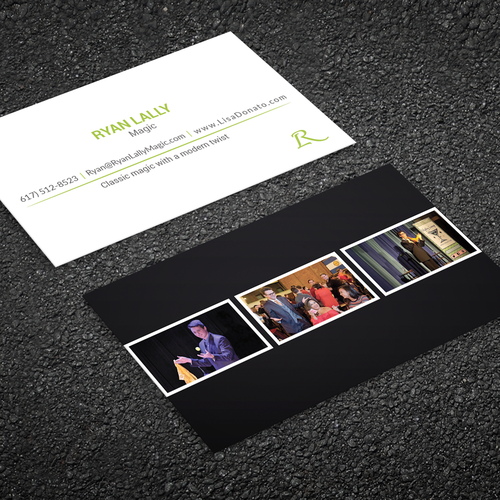 Design a magician's business card Design by Branding_BD