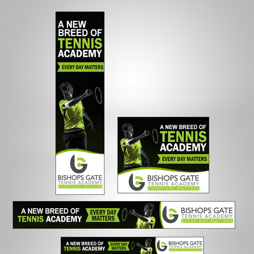 Create A Banner Ad For Bishops Gate Tennis Academy Banner Ad