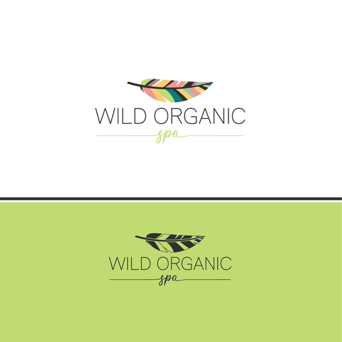 wild organic spa needs a classy modern logo. I attached my visions and colours as a guide line. :) Design by Tanja Mitkovic