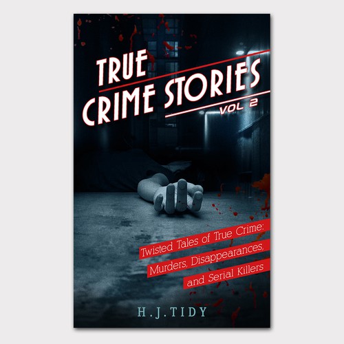 True Crime eBook cover. Diseño de Rafido