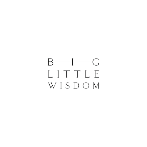 Design di Create a pure & simple logo/ CI for "Big Little Wisdom" (Ayurvedic Inspired Skincare) di Soraya Intan