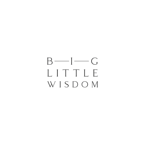 Create a pure & simple logo/ CI for "Big Little Wisdom" (Ayurvedic Inspired Skincare) Design by Soraya Intan