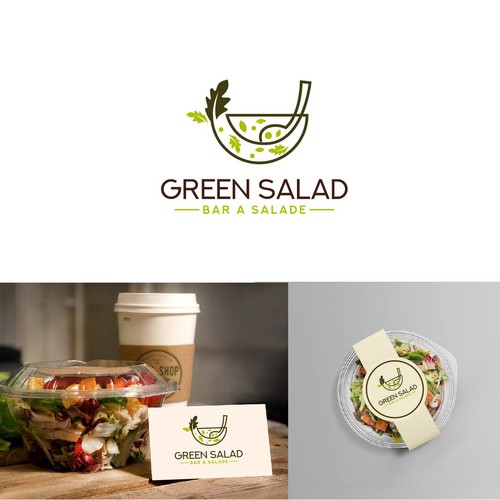 GREEN SALAD need his logo Design by Creator Hub