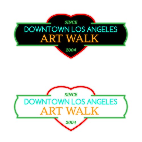 Design di Downtown Los Angeles Art Walk logo contest di versstyle™