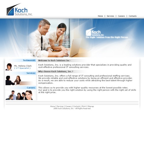$500.00 Website template (Design only) Design by 7thsign