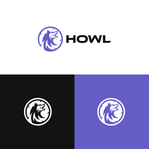 howl ESports Gamer Logo Réalisé par LivRayArt
