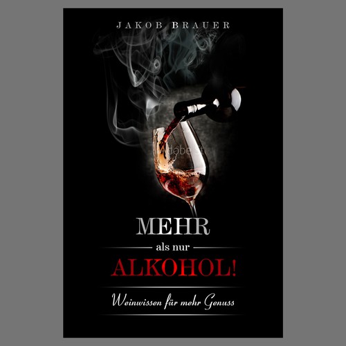 Unique cover for a wine ebook Design by Rashmita