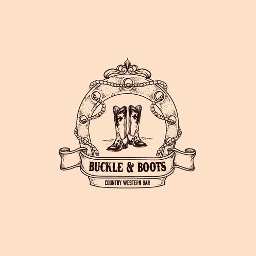 Buckle & Boots - Logo for a new Country Western Bar | Logo design contest