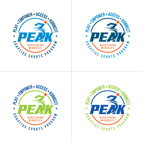 Adaptive Sports Logo for Nonprofit Disability Program Design by Milas™
