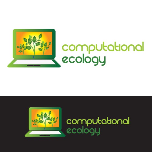 LOGO -Design: Landscape/Nature science with the help of DNA and computer sciences Design by MONster_Mon