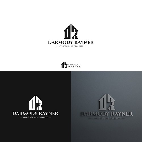 Livestock Ranch Agents Logo Design by Andrew Kravchuk