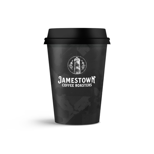 Design Coffee To-Go Cup Design for Cafe in Ghana di Plush Design