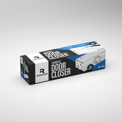 Design a Modern Packaging Design for Hardware Company (Door Closer) Design by Dem Ro