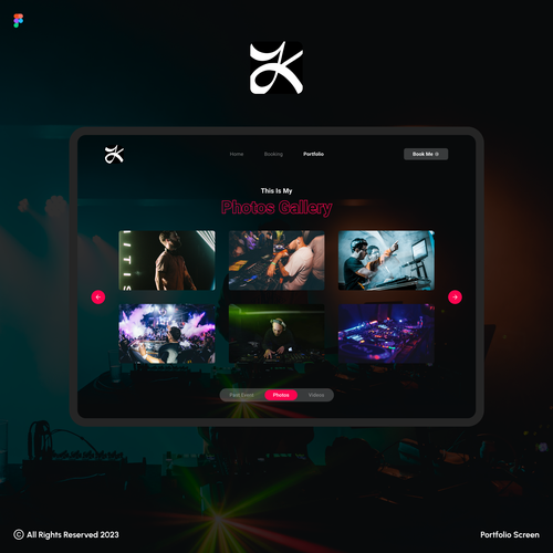 dj karma - playing good music since 2007 Design by Imanuel Aji