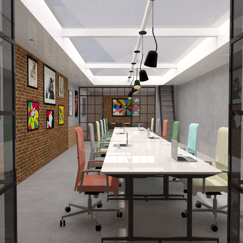 Office design for software development company Design by Gaeah