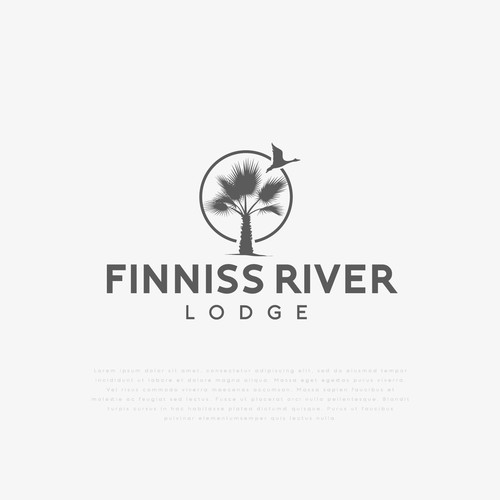 Logo for new Luxury Lodge on a working cattle station in the NT Design by Michael San Diego CA