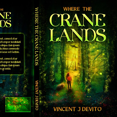 Design cover for a magical book with talking animals Design by Anastasia Brenych