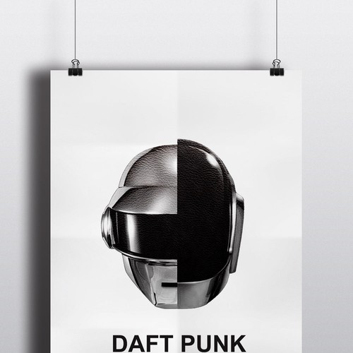 99designs community contest: create a Daft Punk concert poster-ontwerp door RomvnM