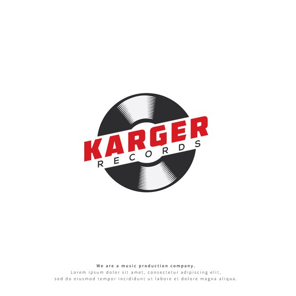 Logo for a music production company.