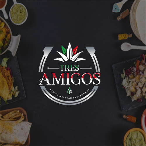 Mexican restaurant logo classic with a modern edge Design by Elesense