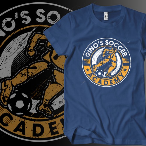 Unique Soccer Camp T-shirt design that kids 4-17 years old want to wear year round Design by ScarDesigns