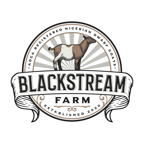 DESIGN A FUN AND PROFESSIONAL LOGO FOR AN AWARD WINNING GOAT FARM Design by Athenaッ