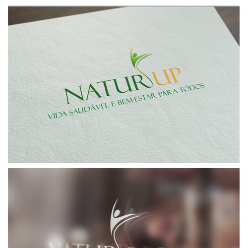 Natur Up - Nova loja de produtos naturais Design by Anna :-)