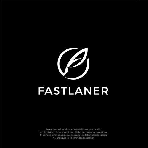 Logo + Brand for Fastlaner™ Design by BOJ Creative