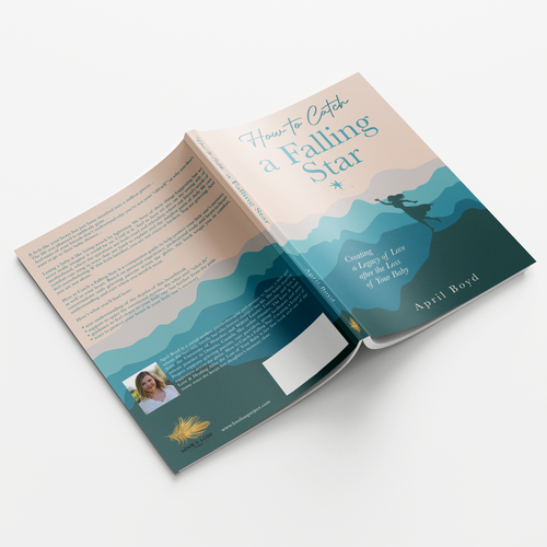 Design a book cover for "How to Catch a Falling Star" Design by -Saga-