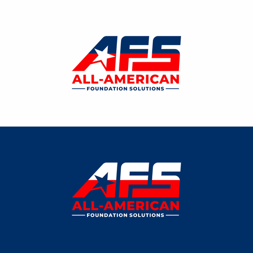 All-American Foundation Solutions Company Logo Design by DSGNESIA™