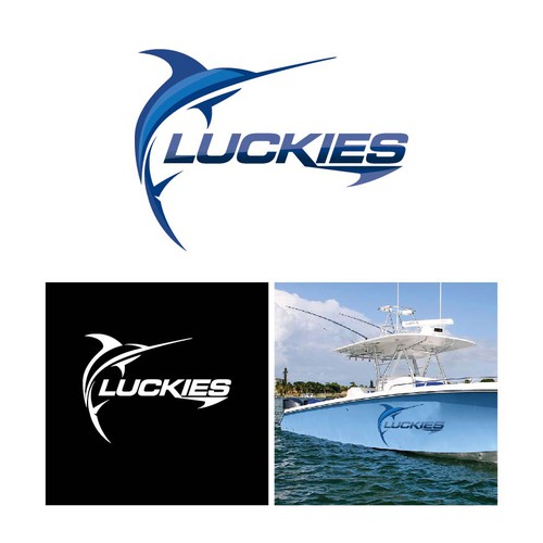 Design a cool logo for our new fishing boat!!! Design by sam_kalye