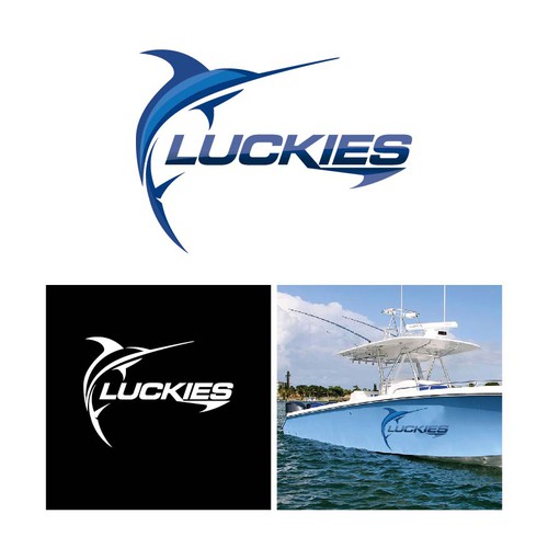 Design a cool logo for our new fishing boat!!! Design by sam_kalye