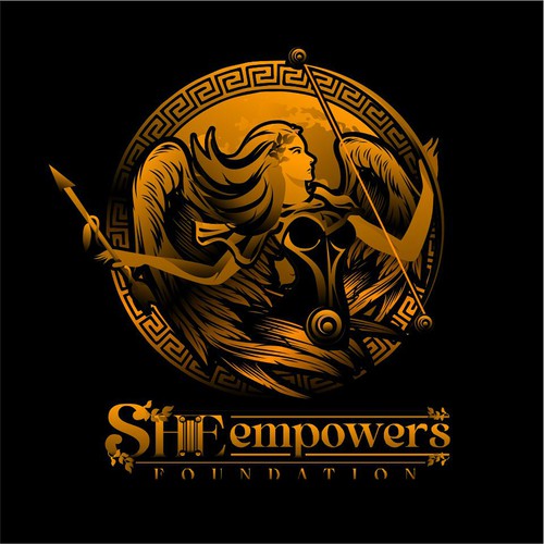 SHEempowers - luxurious design of a woman preferrably in some kind of a circle to appeal to women professionals Design by Khan Imagine