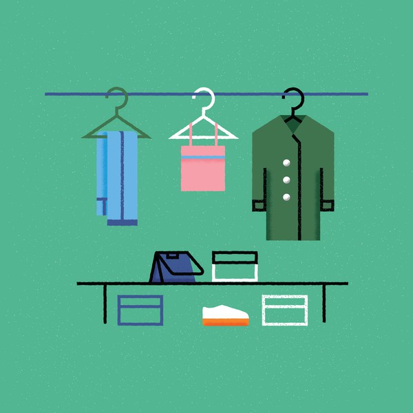 Wardrobe illustration.