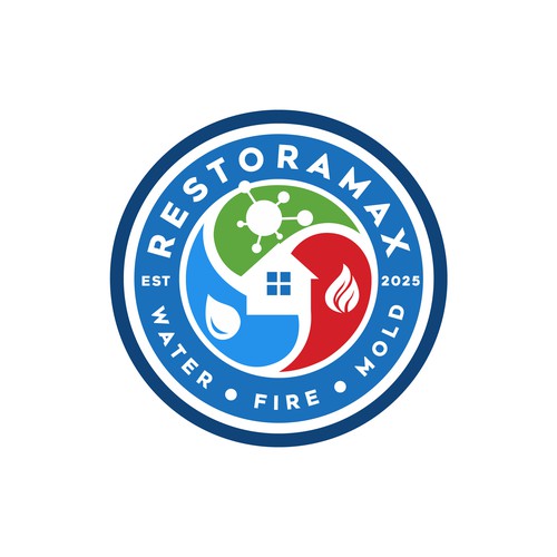 Restoration Company Branding. Design by designerhabib04