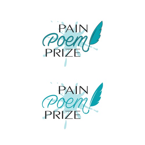 Pain Poem Prize - Playful Logo Design by cvektor™