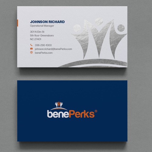 Biz Cards for fast growing company Réalisé par Xclusive16