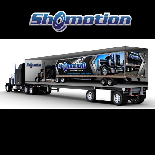 Shomotion Trailer Graphic's Wrap Design by Syns&Graphix™