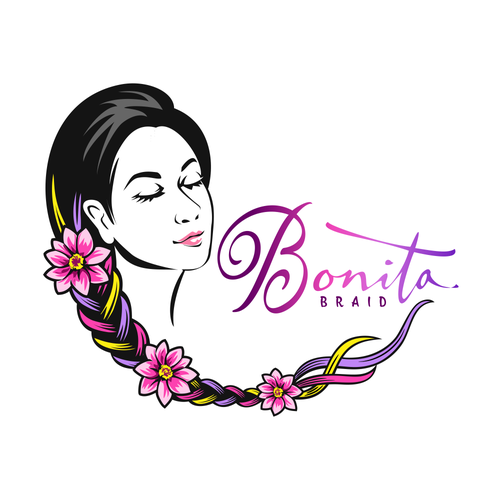 Design a logo for a hair accessory Design by EkaroBé