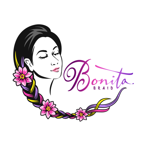 Design a logo for a hair accessory Design by EkaroBe