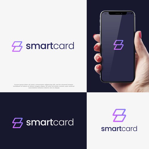 Designs logo branding for new digital business card app logo