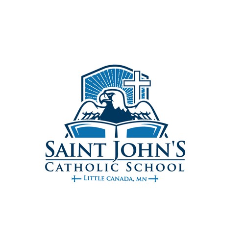 Design a beautiful logo for St. John's Catholic Church and School Design by artzsone