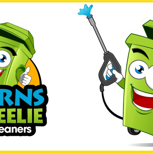 Create a fun logo for a wheelie bin business | Illustration or graphics  contest | 99designs