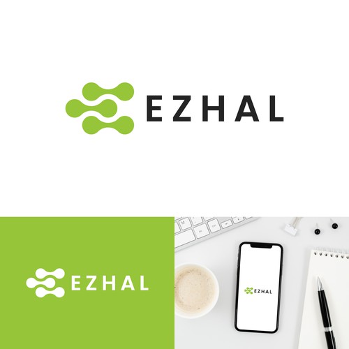 MD Helal AkbarさんのMobile application logo for "Ezhal"デザイン