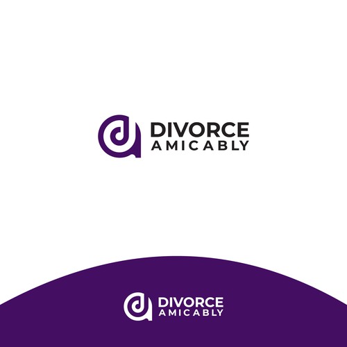 Logo for a new, healthy way for reasonable people to divorce Design by eRsiti_Art