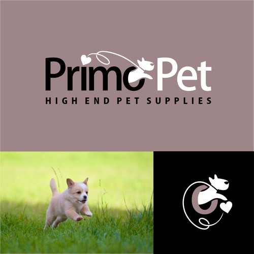 Design a logo for Primo Pet - a premium pet product brand. Design by PIK-NIK studio