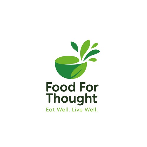 Fresh, Playful Island-Inspired Logo for Food For Thought – Organic Café & Market in the Florida Keys Design by marianaa