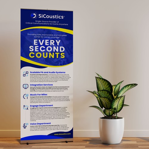 Portrait Banner for Conference_FILE ALREADY STARTED Design von ♛ AHSAN