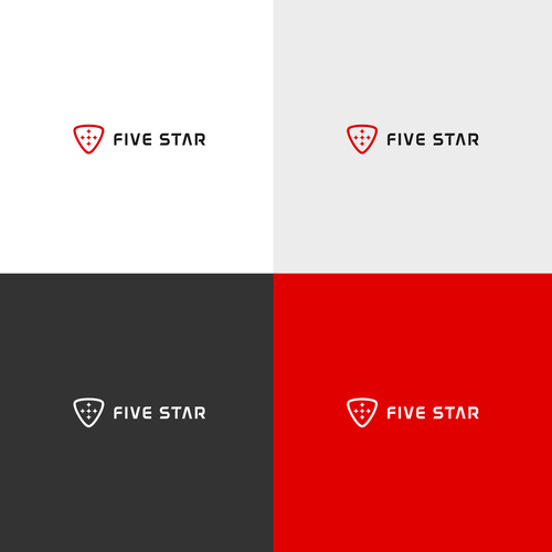 Five Star logo design Diseño de mind_idea™